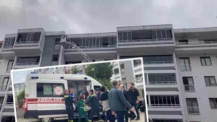 Kocaeli’de yangında can pazarı: Mahsur kalanlar tek tek kurtarıldı