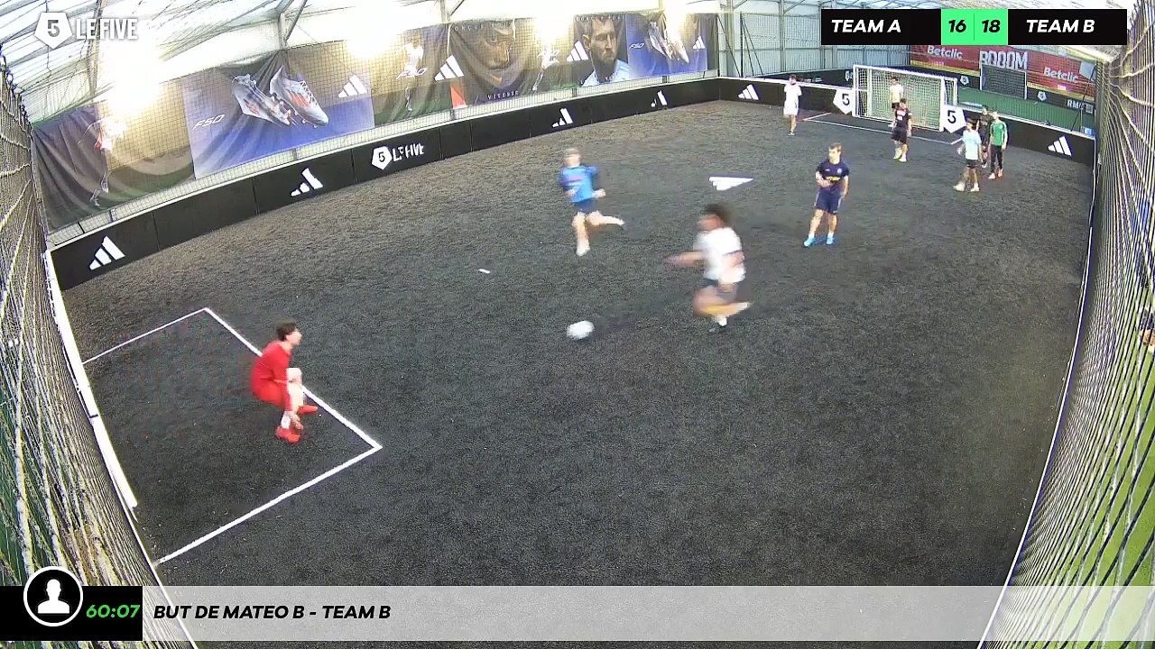 But de Mateo B - Team B