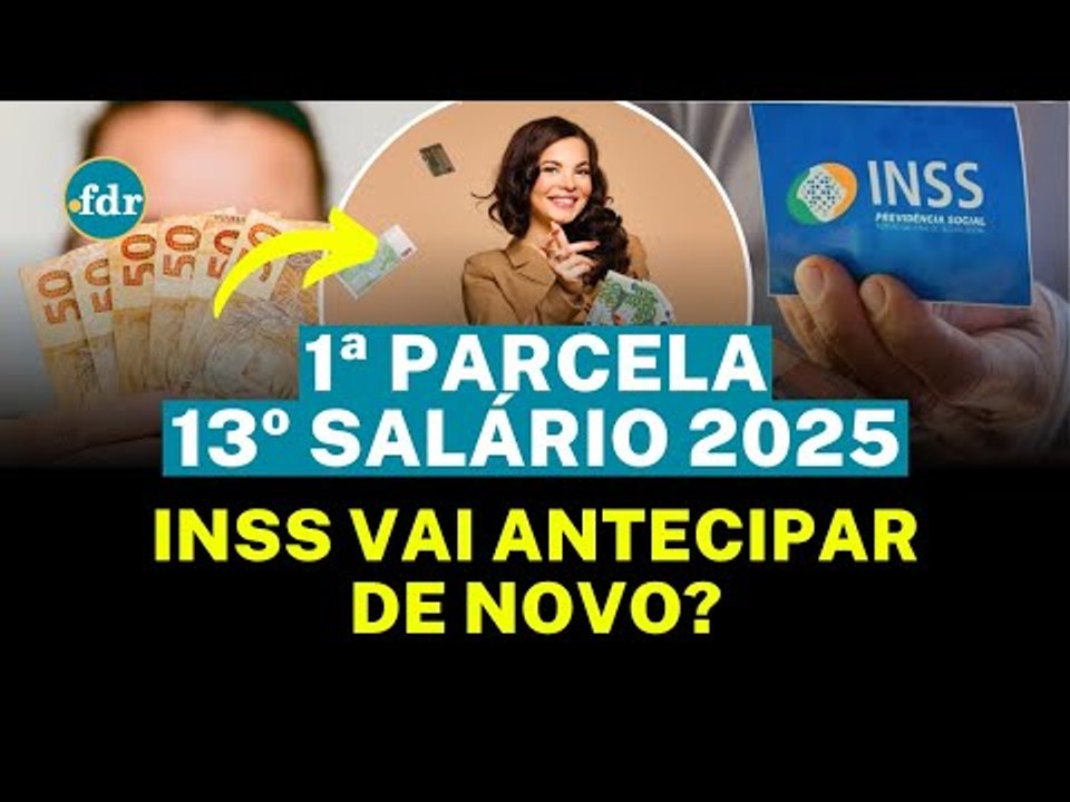 ATENÇÃO, APOSENTADOS! 1º parcela do 13º salário do INSS vai ser ...