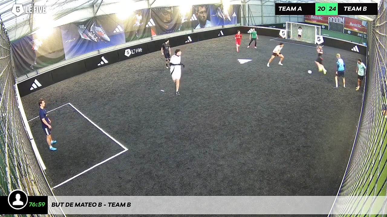 But de Mateo B - Team B