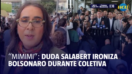 Duda Salabert faz vídeo durante entrevista de Bolsonaro: “Mimimi”