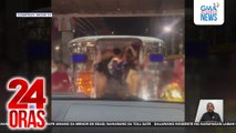 Ilang kabataan, nanggulpi sa loob ng jeep; Tila may armas pa ang isa | 24 Oras