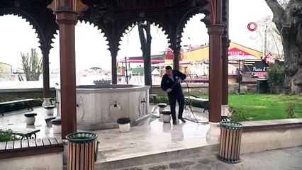 Bursa’da mezarlık ve camiler bayrama hazır