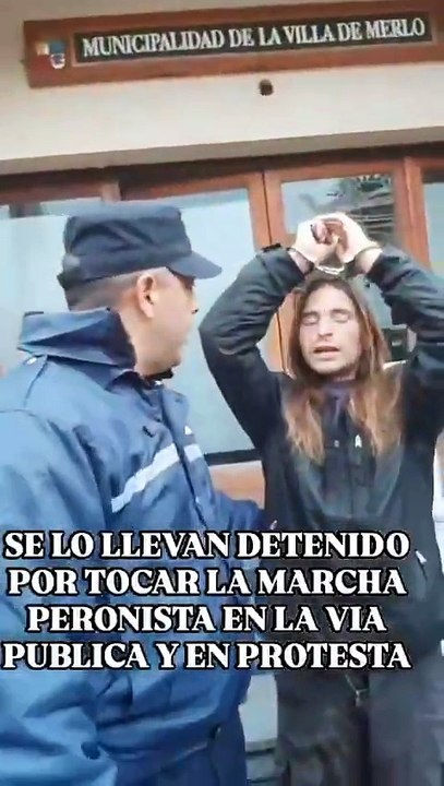 Se lo llevan detenido