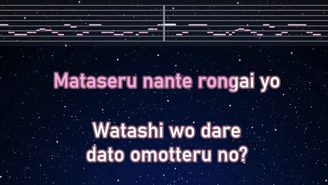 Karaoke♬ World is Mine feat. Miku Hatsune - supercell 【No Guide Melody】Instrumental, Lyric Romanized