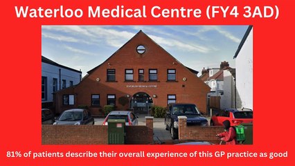 Blackpool GPs ranked by patients
