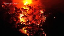 Coreia do Sul luta contra incêndios mais letais da história do país