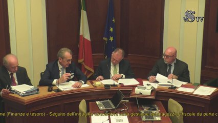 Roma - Seguito dell'indagine conoscitiva sulla gestione del magazzino fiscale (27.03.25)