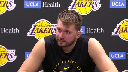 Lakers - Dončić : ''LeBron était là, heureusement''