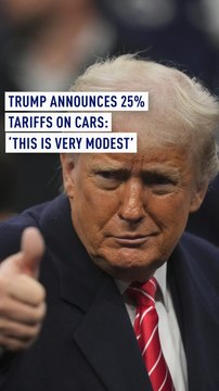 Trump Announces 25% Tariffs on Imported Vehicles