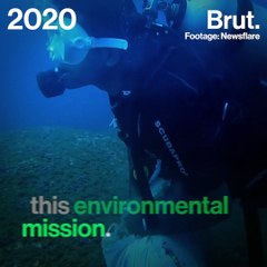 No One Asked This Scuba Diver To Clean Our Oceans