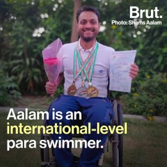 The Inspiring Story Of Para Swimmer Shams Aalam