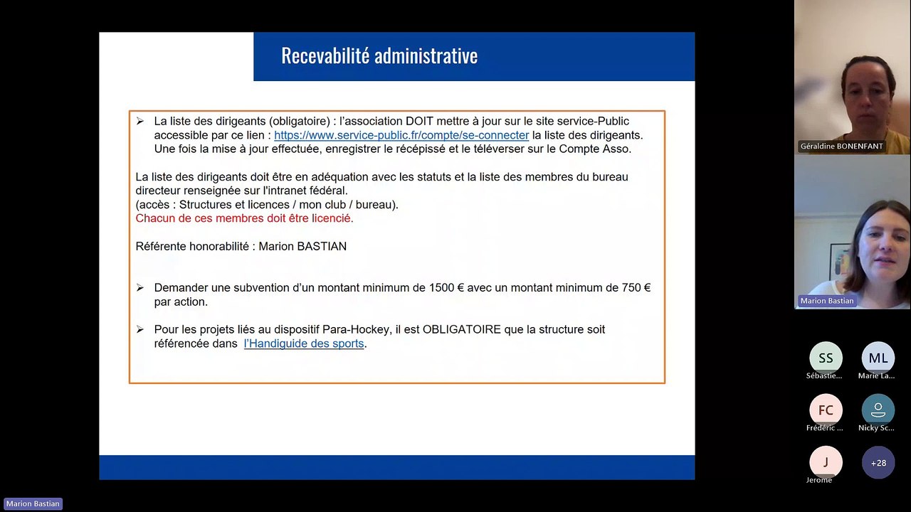 Webinaire du lancement de la campagne PSF 2025