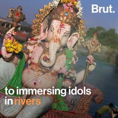 This Ganesha Is Made Of Chocolate