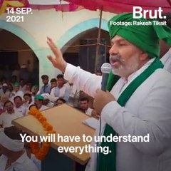 Owaisi Is “BJP Ka Chacha”, Says Rakesh Tikait