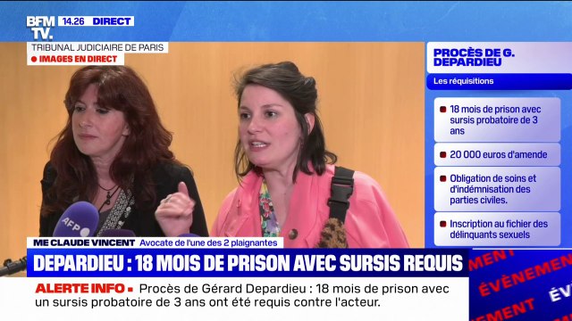 Il y a un rapport de toute puissance de monsieur Depardieu sur ces femmes-là , déclare Carine Durrieu-Diebolt, avocate de l'une des plaignantes