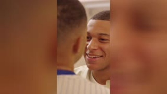 'Handsome' - Mbappe meets his wax statue at Madam Tussauds