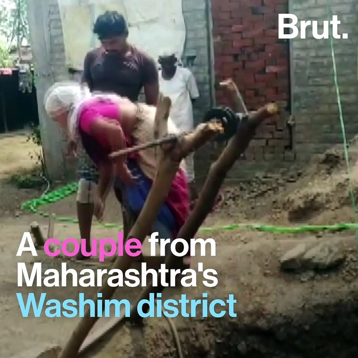 Locked Down, Couple Digs Well For Coming Drought