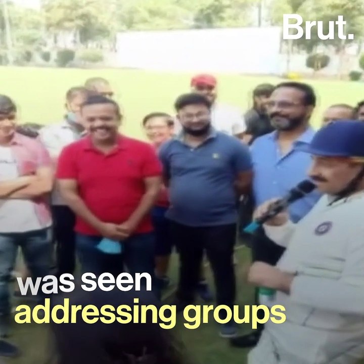 BJP Delhi Chief Ignores Lockdown