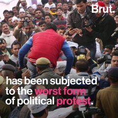 Kejriwal Blames BJP For Slapping Spree