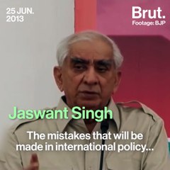 When Jaswant Singh Pulled Up Politicians