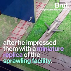 Aviation Crazy Child Makes Airport Miniatures