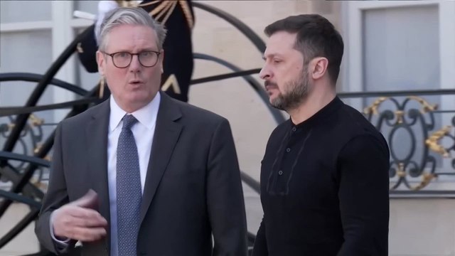 Leaders depart after Paris talks on Ukraine: STARMER, MACRON, SANCHEZ...