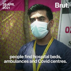 Mumbai Volunteer Distributes Free Oxygen