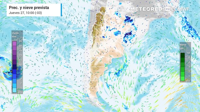 Inestabilidad en Argentina: alerta meteorológico por tormentas fuertes para 9 provincias