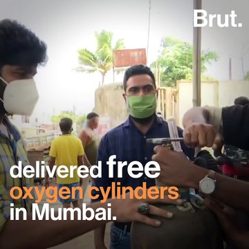 Mumbai Friends Provide Free Oxygen Cylinders