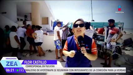 Buscan por mar y aire a 4 pescadores extraviados en Yucatán