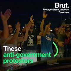 Lebanese Protesters Sing Baby Shark For 15-Month-Old Child