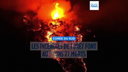 Corée du Sud  : au moins 27 morts dans les incendies les plus destructeurs jamais enregistrés par le pays