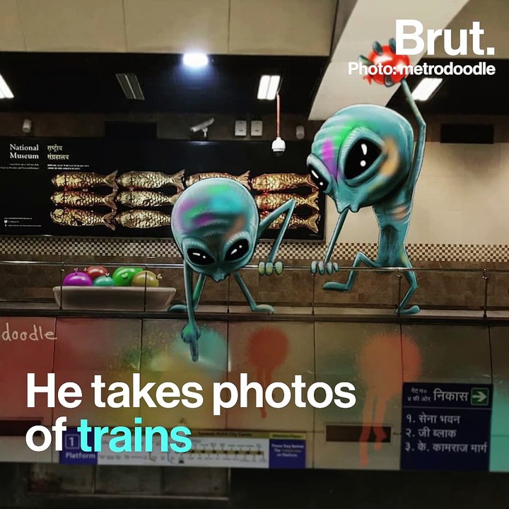 Metro Commuter Doodles To Fame