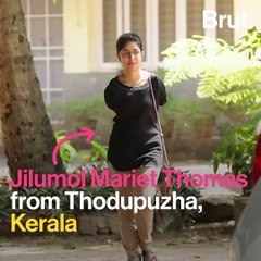 Kerala Woman With NO Hands Drives Car
