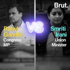 Smriti Irani VS Rahul Gandhi On Budget