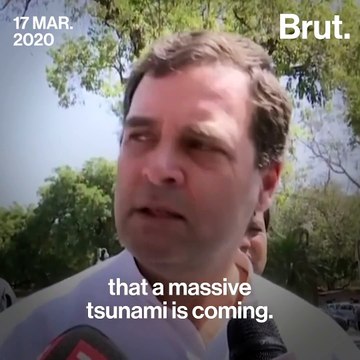 Rahul Gandhi’s Alarming Coronavirus Prognosis