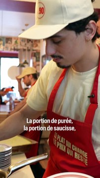 6,90 euros la saucisse-purée dans ce resto parisien