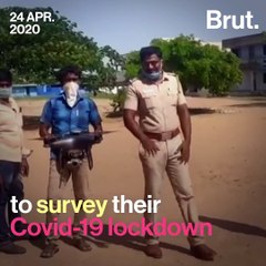 Cops Drone In On Lovers Flouting Lockdown