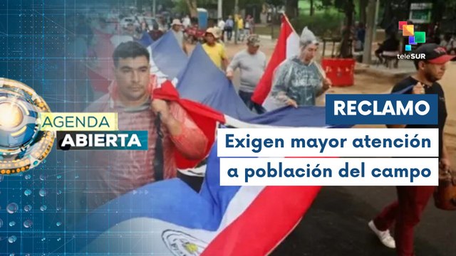 Paraguayos marchan contra reforma agraria