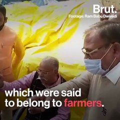 UP Minister Shocked By Corruption At Paddy Centre