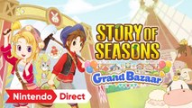 Tráiler de anuncio de Story of Seasons: Grand Bazaar