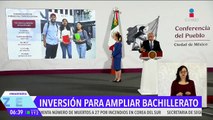 Anuncian inversión para construir o adaptar planteles de bachillerato