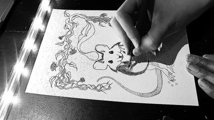 Drawing a Mouse with Ink - LIVESTREAM