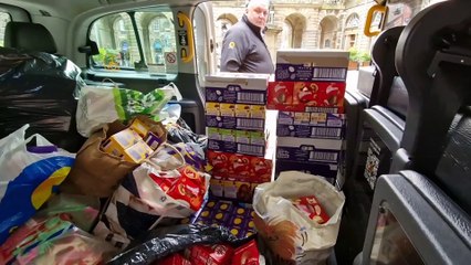 Edinburgh taxi drivers hand out nearly 1,700 Easter eggs to local kids