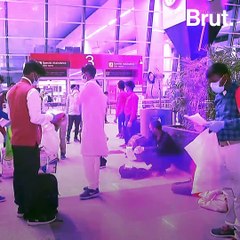 These Migrant Workers Took A Flight Home