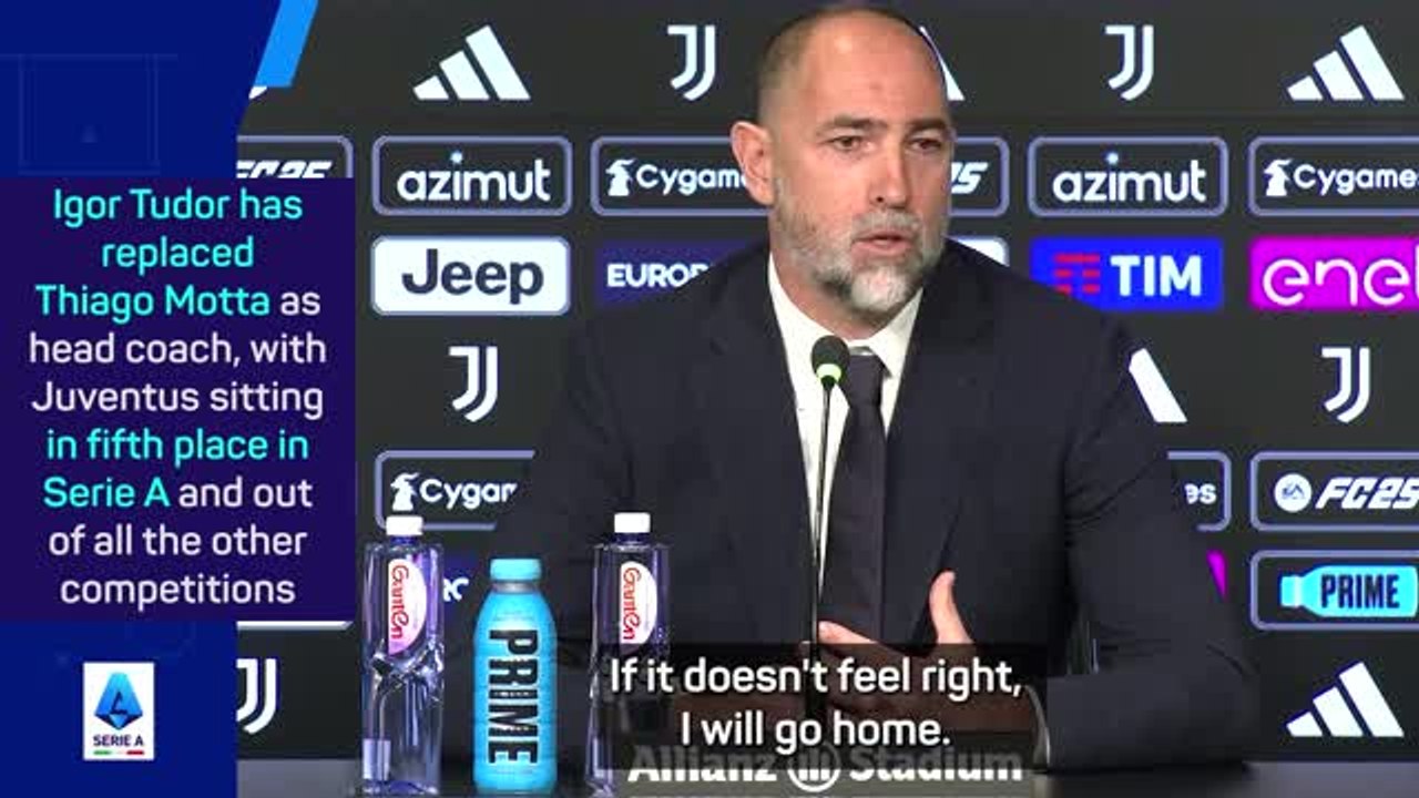 Igor Tudor wishes he could sign a 10-year contract at Juventus