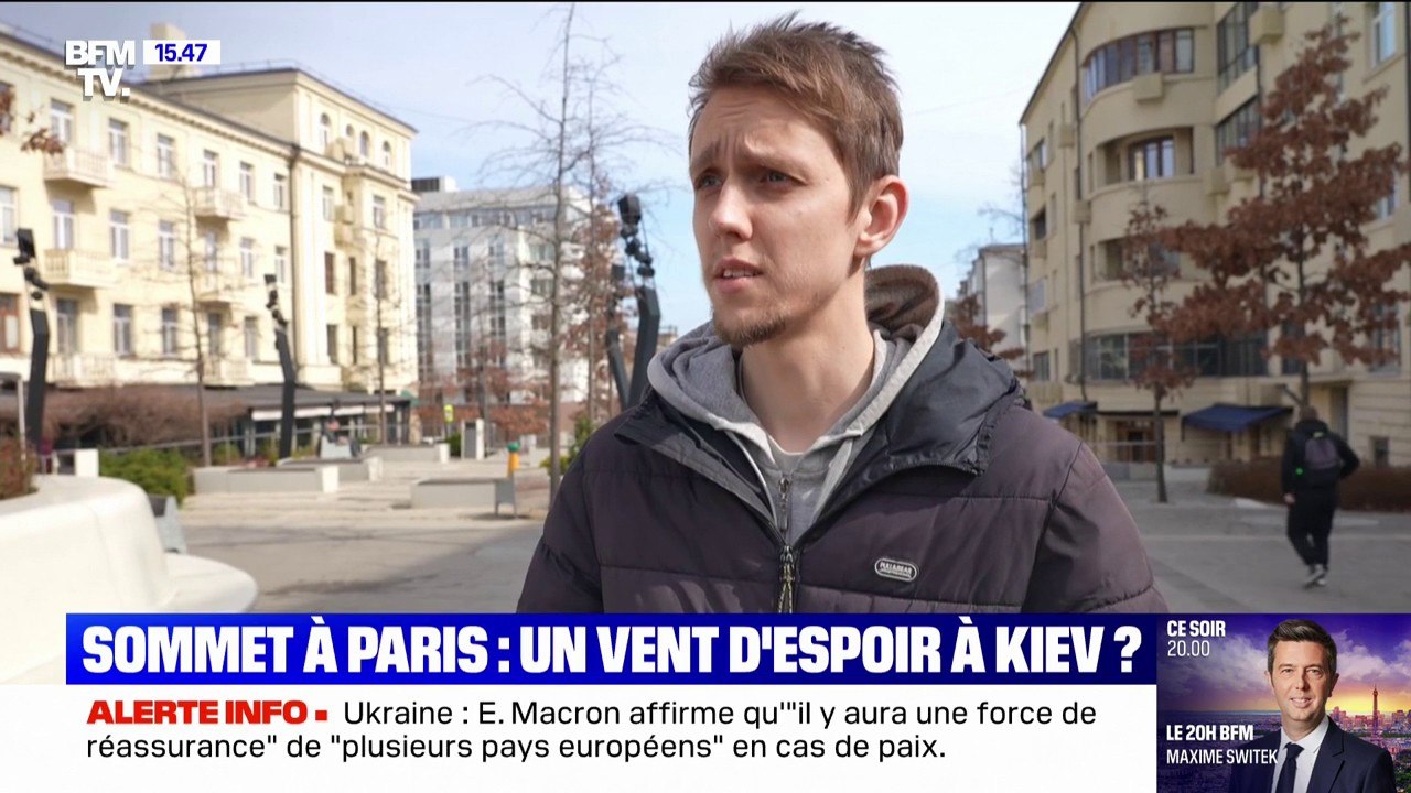 "Un grand soutien pour notre pays": des Ukrainiens sont rassurés par le sommet organisé à l'Élysée