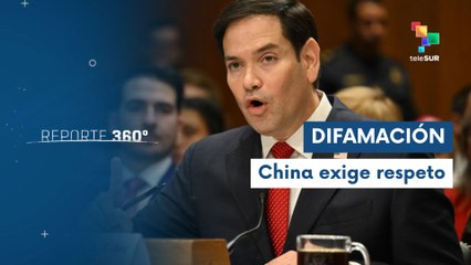 China rechaza las declaraciones de Marco Rubio