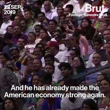 Modi And Trump Light Up Howdy Modi Event In Texas